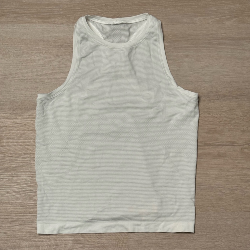 Lululemon white tank